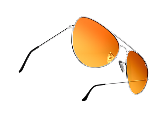 Silver Rose Aviators