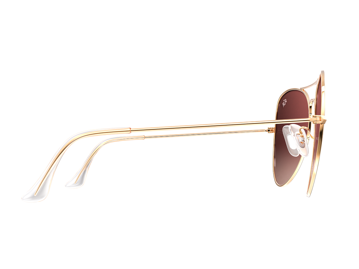 Golden Brown Faze Aviators
