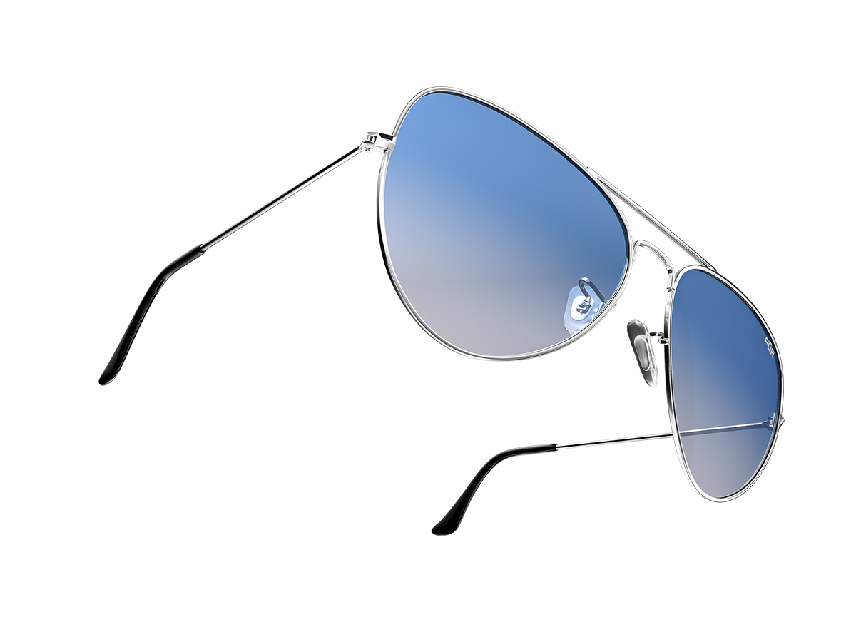 Silver Ocean Faze Aviators