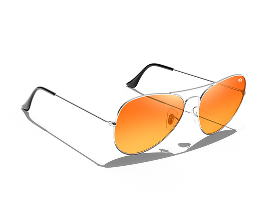 Silver Rose Aviators