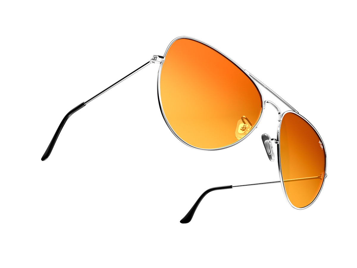 Silver Rose Aviators