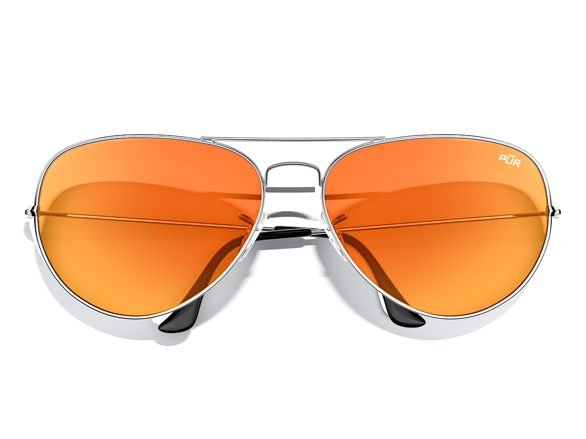 Silver Rose Aviators