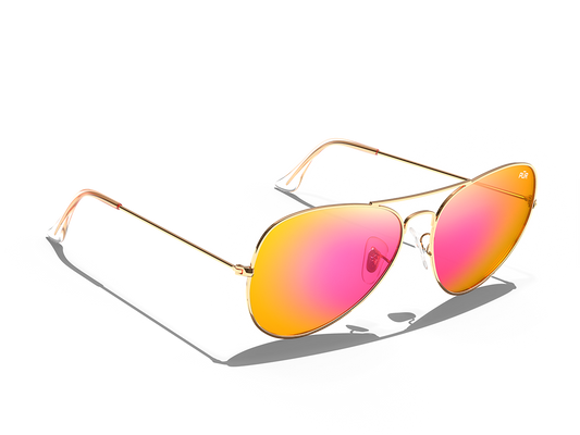 Sunrise Gold Aviators