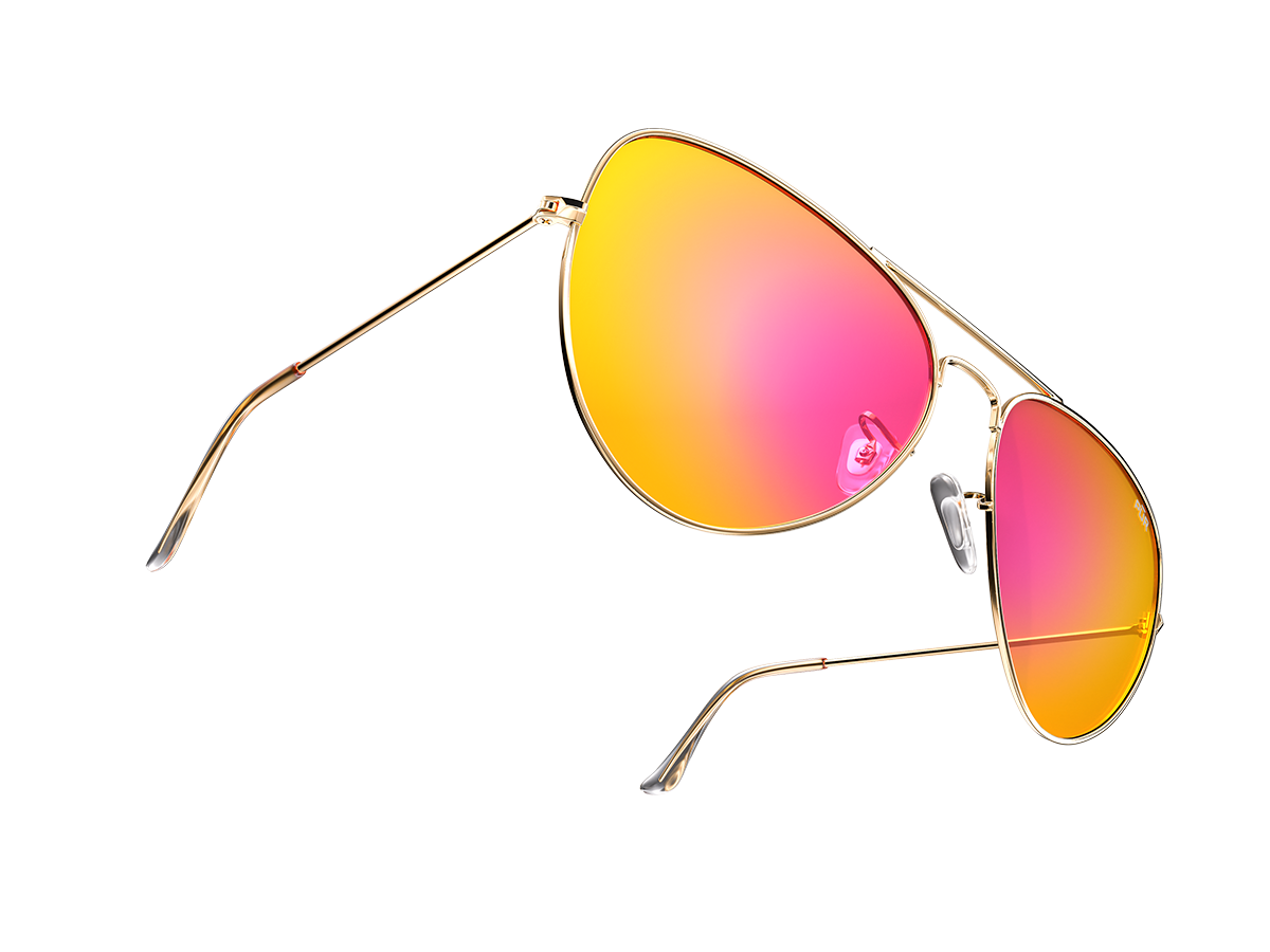 Sunrise Gold Aviators