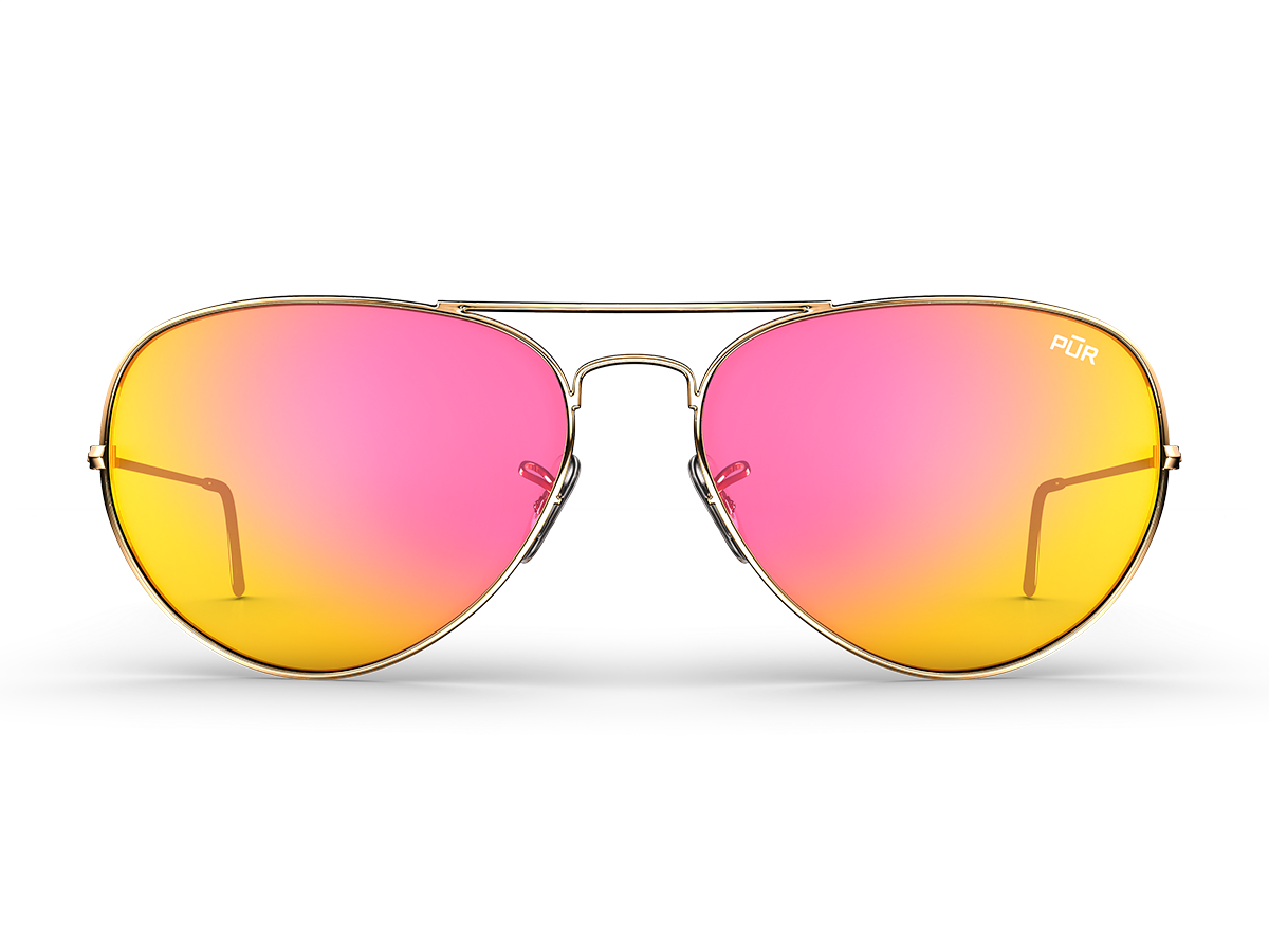 Sunrise Gold Aviators