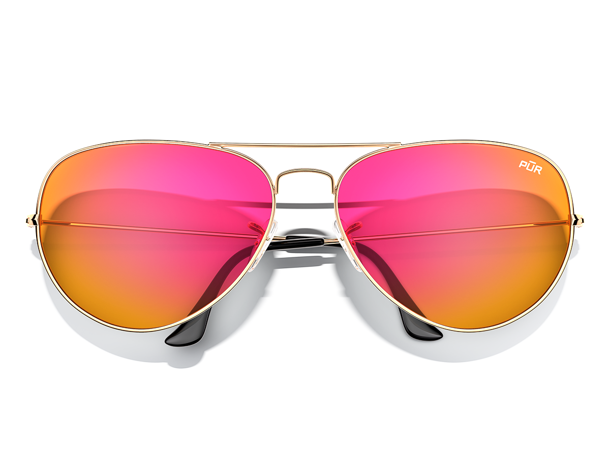 Sunrise Gold Aviators